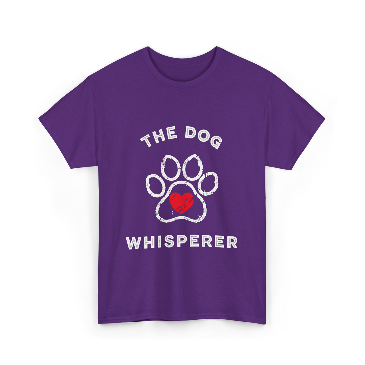 The Dog Whisperer Dog Lover T-Shirt - Purple