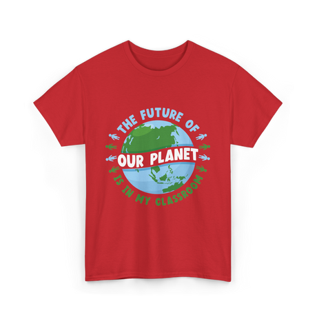 The Future Of Our Day T-Shirt - Red