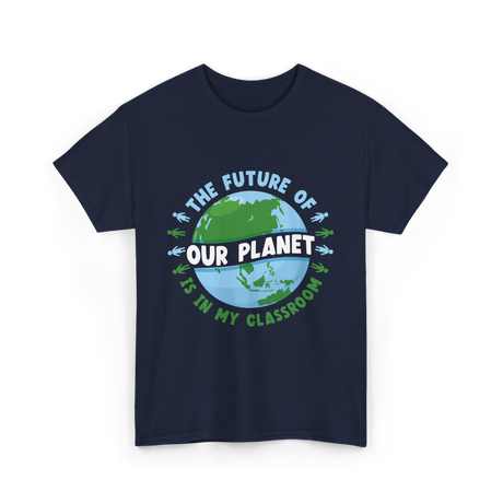 The Future Of Our Day T-Shirt - Navy