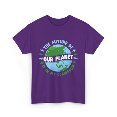 The Future Of Our Day T-Shirt - Purple