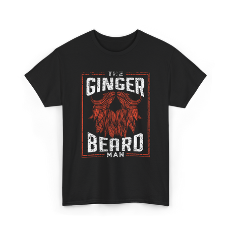 The Ginger Beard Man Beard T-Shirt - Black