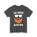 The Ginger Beard Man Beard T-Shirt - Dark Heather