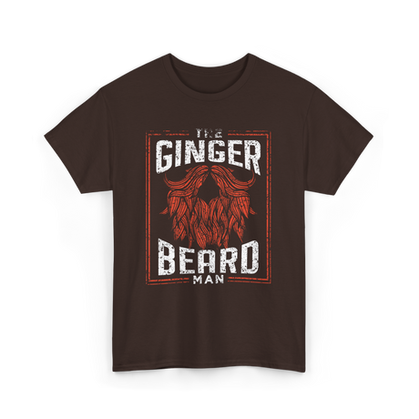 The Ginger Beard Man Beard T-Shirt - Dark Chocolate