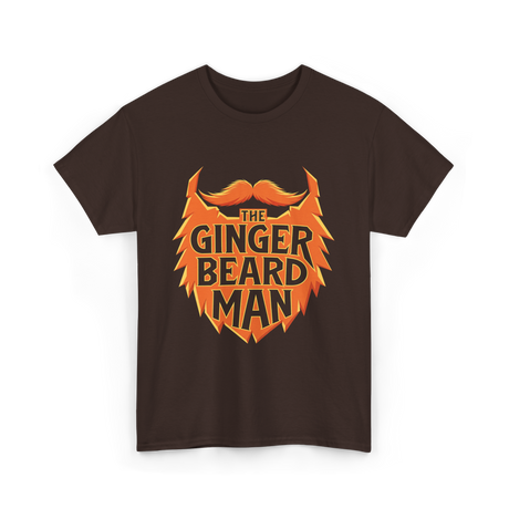 The Ginger Beard Man Beard T-Shirt - Dark Chocolate