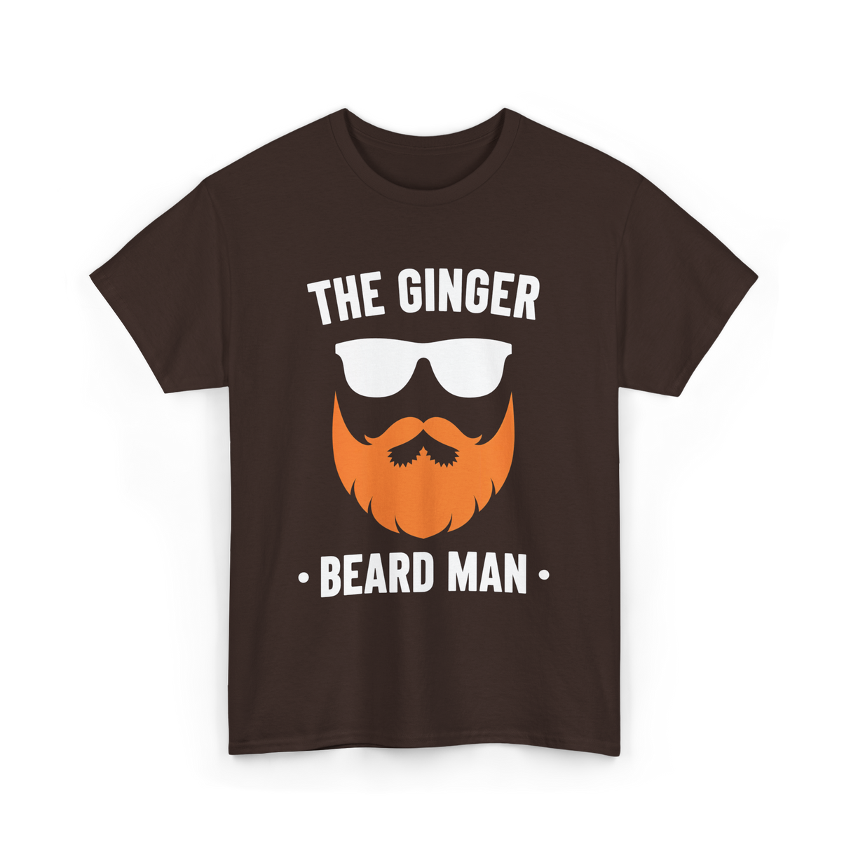 The Ginger Beard Man Beard T-Shirt - Dark Chocolate