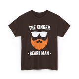 The Ginger Beard Man Beard T-Shirt - Dark Chocolate