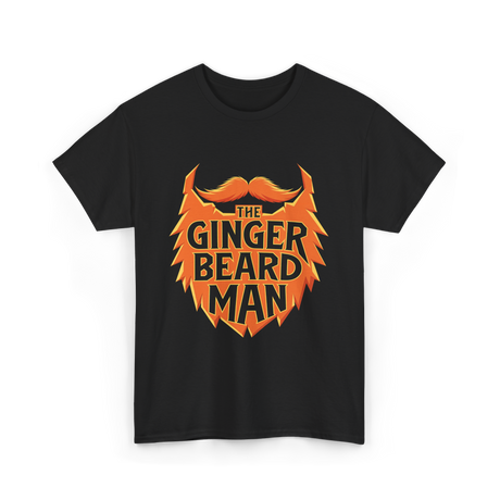 The Ginger Beard Man Beard T-Shirt - Black