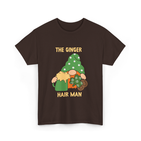 The Ginger Hair Man Irish Culture T-Shirt - Dark Chocolate