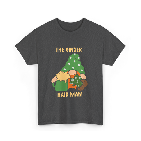 The Ginger Hair Man Irish Culture T-Shirt - Dark Heather