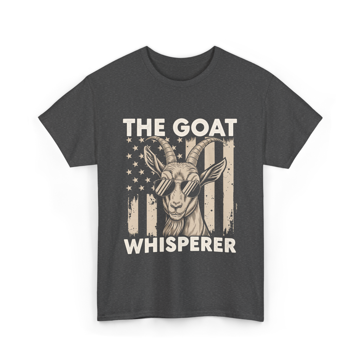 The Goat Whisperer Goat Lover T-Shirt - Dark Heather