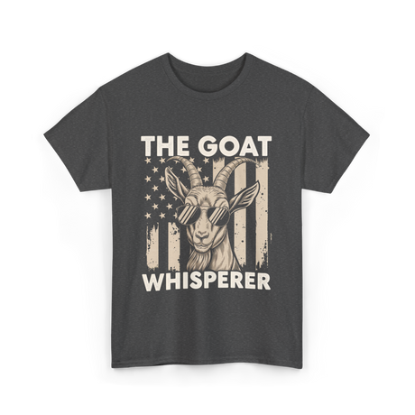 The Goat Whisperer Goat Lover T-Shirt - Dark Heather