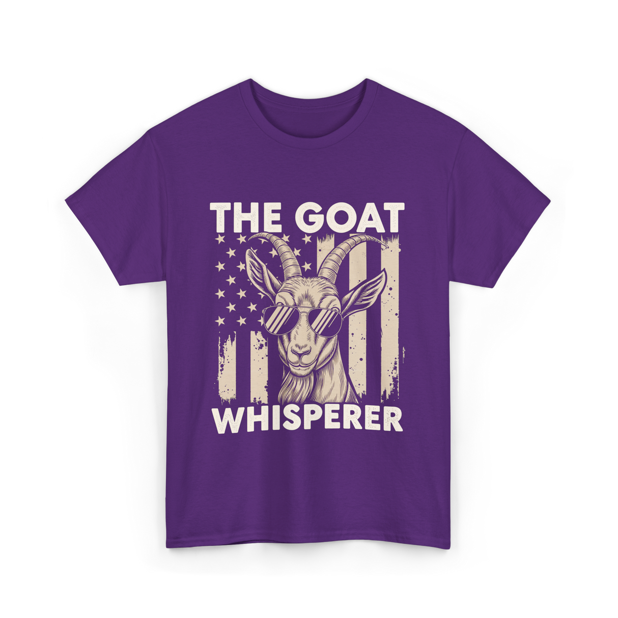 The Goat Whisperer Goat Lover T-Shirt - Purple