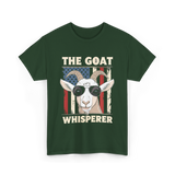 The Goat Whisperer Goat Lover T-Shirt - Forest Green