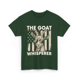 The Goat Whisperer Goat Lover T-Shirt - Forest Green