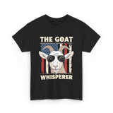 The Goat Whisperer Goat Lover T-Shirt - Black