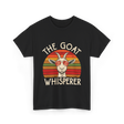 The Goat Whisperer Goat T-Shirt - Black