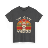 The Goat Whisperer Goat T-Shirt - Dark Heather