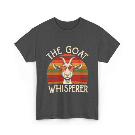 The Goat Whisperer Goat T-Shirt - Dark Heather