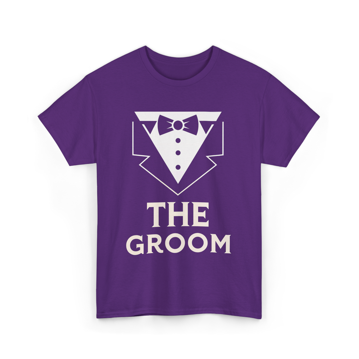 The Groom Party T-Shirt - Purple