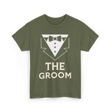 The Groom Party T-Shirt - Military Green