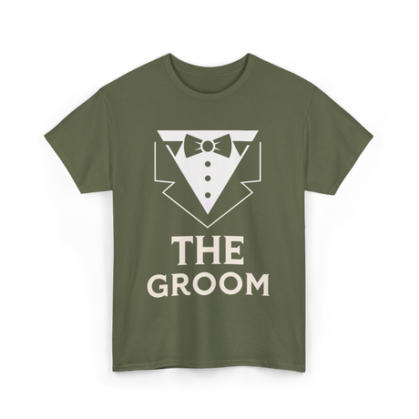 The Groom Party T-Shirt - Military Green