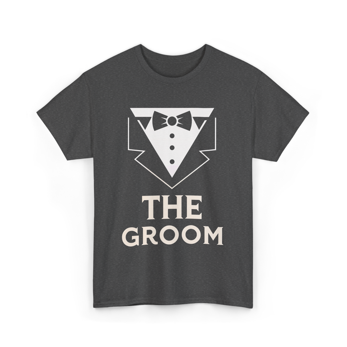 The Groom Party T-Shirt - Dark Heather