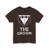 The Groom Party T-Shirt - Dark Chocolate