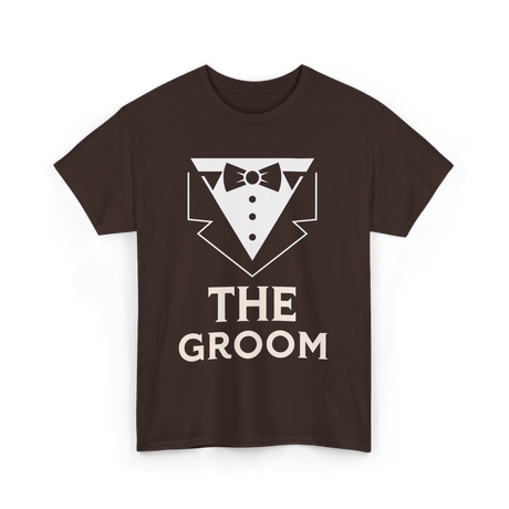 The Groom Party T-Shirt - Dark Chocolate