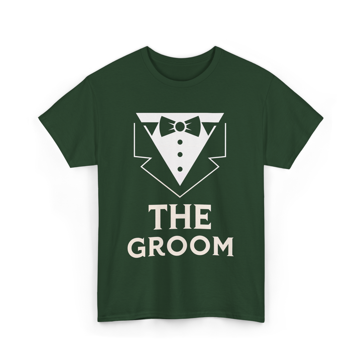 The Groom Party T-Shirt - Forest Green