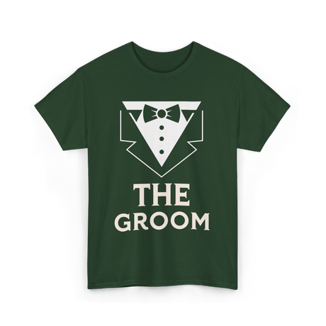 The Groom Party T-Shirt - Forest Green