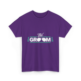 the Groom T-Shirt - Purple