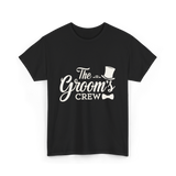 The Groom's Crew T-Shirt - Black