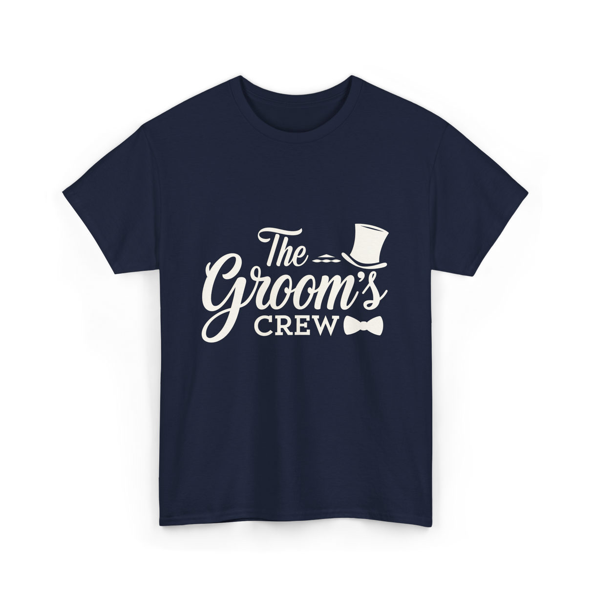 The Groom's Crew T-Shirt - Navy