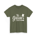 The Groom's Crew T-Shirt - Military Green