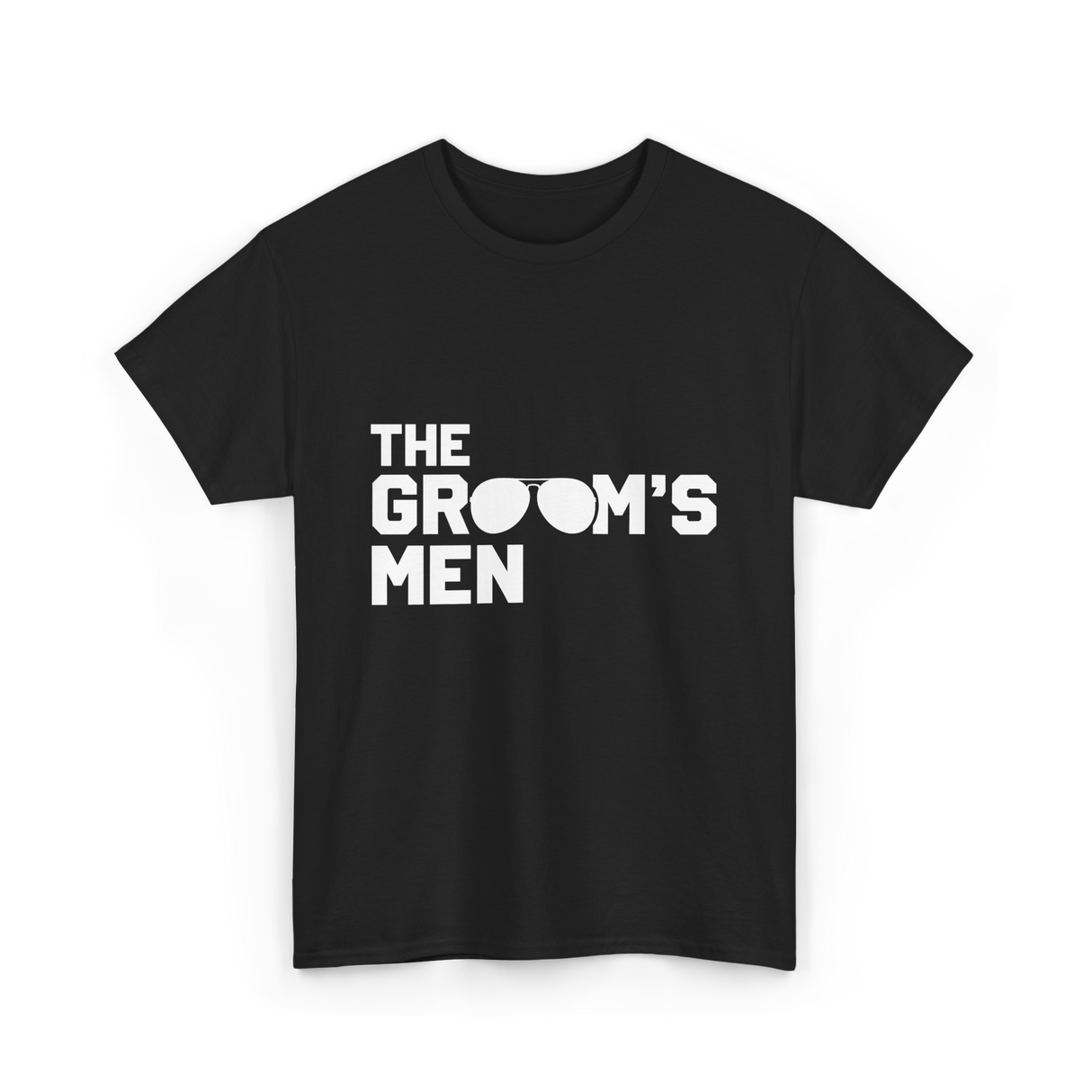 The Groom's Men Party T-Shirt - Black