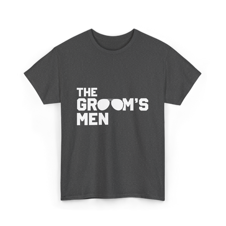 The Groom's Men Party T-Shirt - Dark Heather