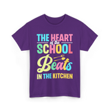 The Heart of the School Kitchen T-Shirt - Purple