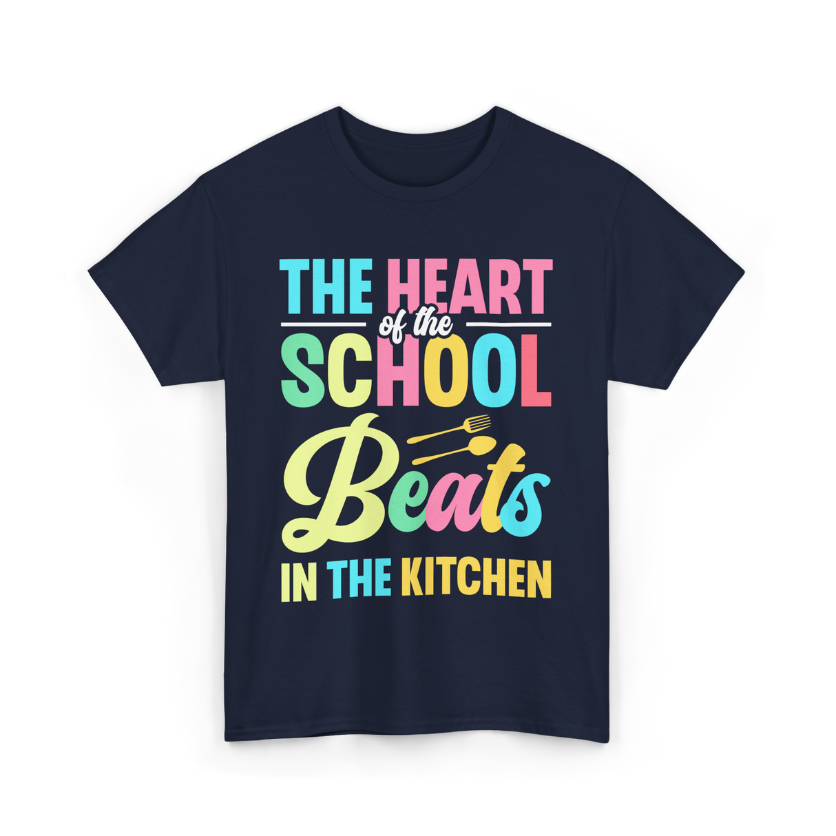 The Heart of the School Kitchen T-Shirt - Navy