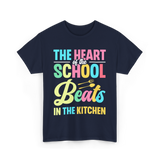 The Heart of the School Kitchen T-Shirt - Navy