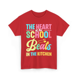 The Heart of the School Kitchen T-Shirt - Red