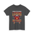 The Legend Has Retired Firefighter T-Shirt - Dark Heather