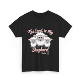 The Lord is My Shepherd Bible T-Shirt - Black