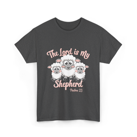 The Lord is My Shepherd Bible T-Shirt - Dark Heather