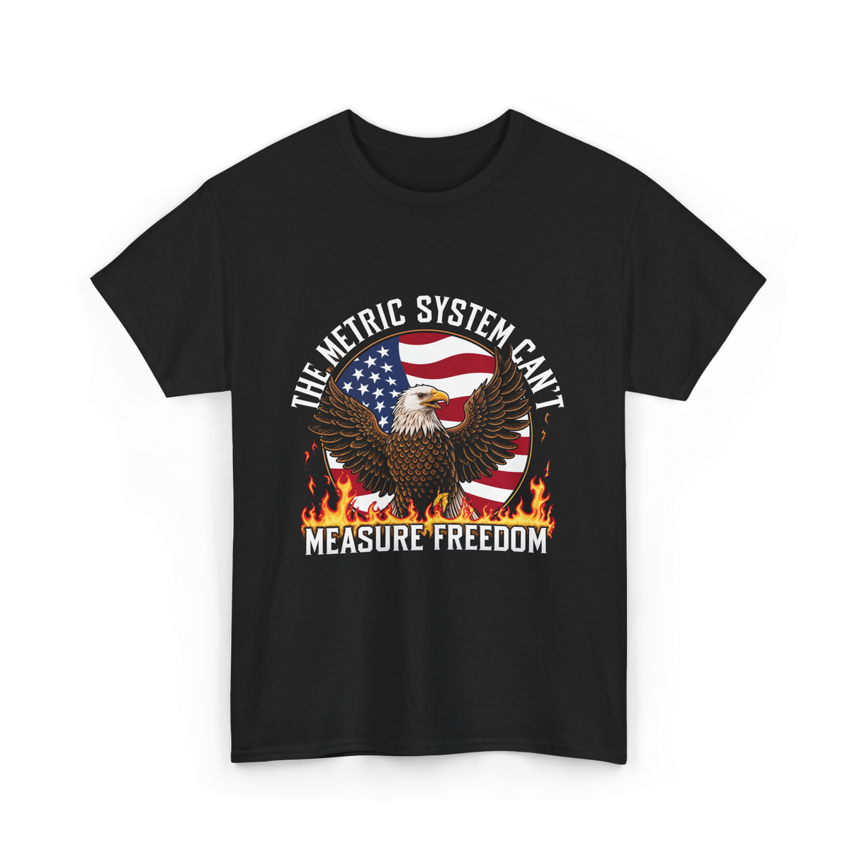 The Metric System Measure Freedom T-Shirt - Black