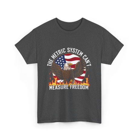 The Metric System Measure Freedom T-Shirt - Dark Heather