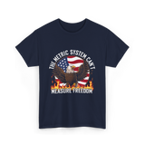 The Metric System Measure Freedom T-Shirt - Navy