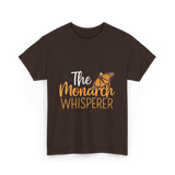 The Monarch Whisperer Butterfly Monarch T-Shirt - Dark Chocolate