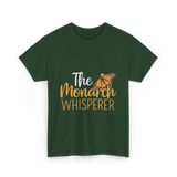 The Monarch Whisperer Butterfly Monarch T-Shirt - Forest Green