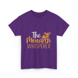 The Monarch Whisperer Butterfly Monarch T-Shirt - Purple