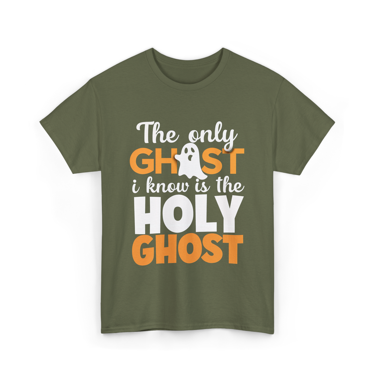 The Only Ghost T-Shirt - Military Green